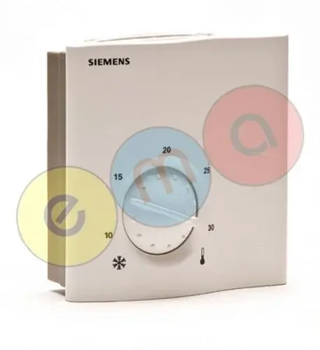 Siemens Oda Termostatları RDH Serisi: Akıllı ve Enerji Verimli Isıtma Kontrolü