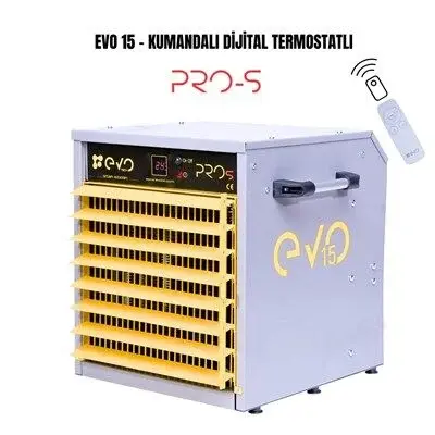 EVO15 PROs Kumandalı Isıtıcı: Yüksek Verimli ve Uzaktan Kontrollü Isıtma Çözümleri