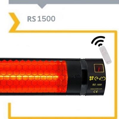 EVO RS 1500 Dış Mekan İnfrared Isıtıcı (Kumandalı)