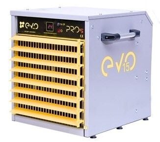 EVO15 PROs - 15kw Kumandalı ve Dijital Endüstriyel Elektrikli Isıtıcı