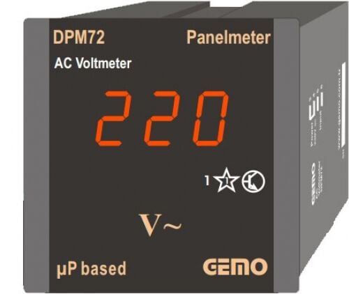 GEMO DPM72 DİJİTAL PANELMETRE