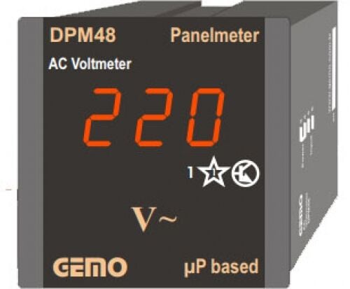 GEMO DPM48 DİJİTAL PANELMETRE