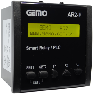 GEMO AR2-P Akıllı Röle RTC/PLC